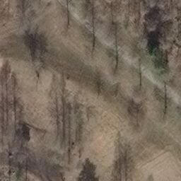 Sand Volleyball Court — aerial view