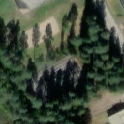 Sand Volleyball Court — aerial view