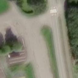 Sand Volleyball Court — aerial view