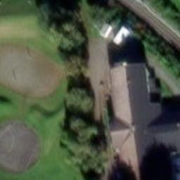 Volleyball Court — aerial view