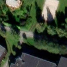 Sand Volleyball Court — aerial view