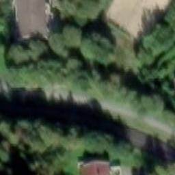 Sand Volleyball Court — aerial view