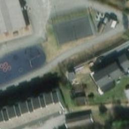 Volleyball Court — aerial view
