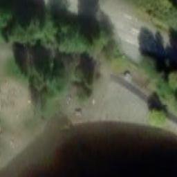 Sand Volleyball Court — aerial view