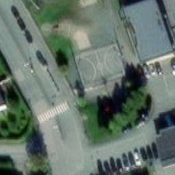 Volleyball Court — aerial view