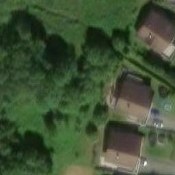 Sand Volleyball Court — aerial view