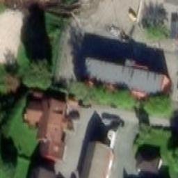 Sand Volleyball Court — aerial view