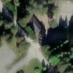 Sand Volleyball Court — aerial view