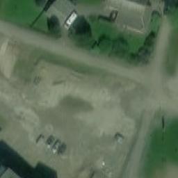 Sand Volleyball Court — aerial view