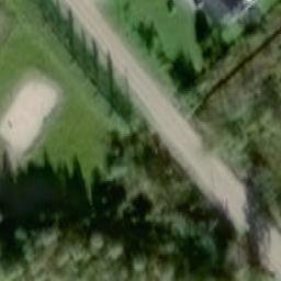 Sand Volleyball Court — aerial view