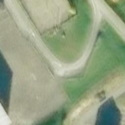 Sand Volleyball Court — aerial view