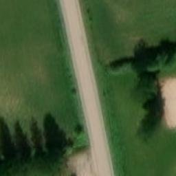 Sand Volleyball Court — aerial view