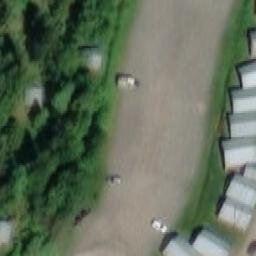 Sand Volleyball Court — aerial view