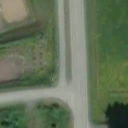 Sand Volleyball Court — aerial view