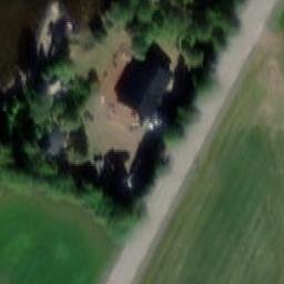 Sandvolleyballbanene Hoston — aerial view