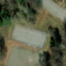 Volleyball Court — aerial view