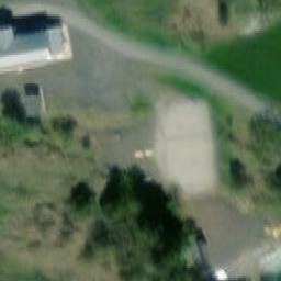 Sand Volleyball Court — aerial view