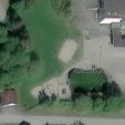 Volleyball Court — aerial view