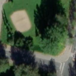 Sand Volleyball Court — aerial view