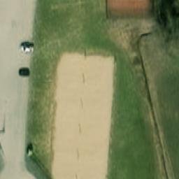 Nurmohallin rantalentopallokentät — aerial view