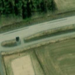 Sand Volleyball Court — aerial view