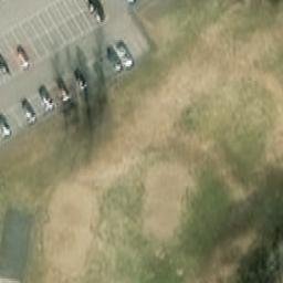 Sand Volleyball Court — aerial view