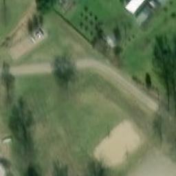 Sand Volleyball Court — aerial view