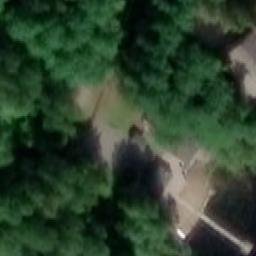Sand Volleyball Court — aerial view