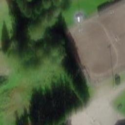 Volleyball Court — aerial view