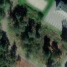 Sand Volleyball Court — aerial view