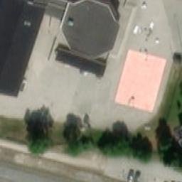 Volleyball Court — aerial view