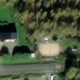 Sand Volleyball Court — aerial view
