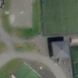Sand Volleyball Court — aerial view