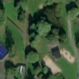 Sand Volleyball Court — aerial view