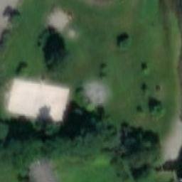 Sand Volleyball Court — aerial view