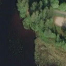 Sand Volleyball Court — aerial view