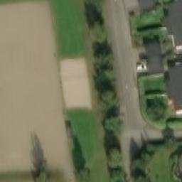 Sand Volleyball Court — aerial view
