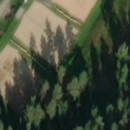Sand Volleyball Court — aerial view