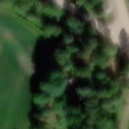 Sand Volleyball Court — aerial view