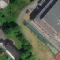 Volda Ungdomsskule Volleyball — aerial view