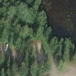 Sand Volleyball Court — aerial view