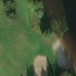 Sand Volleyball Court, Muurame — aerial view