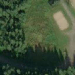 Sand Volleyball Court, Muurame — aerial view