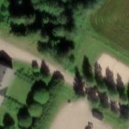 Sand Volleyball Court — aerial view