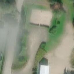 Sand Volleyball Court — aerial view