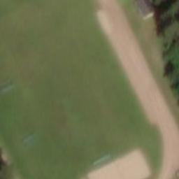 Sand Volleyball Court — aerial view