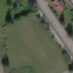 Sand Volleyball Court — aerial view