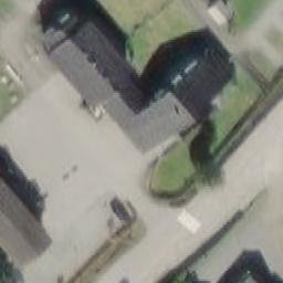 Sand Volleyball Court — aerial view