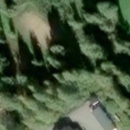 Sand Volleyball Court — aerial view