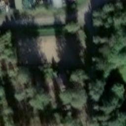 Sand Volleyball Court — aerial view